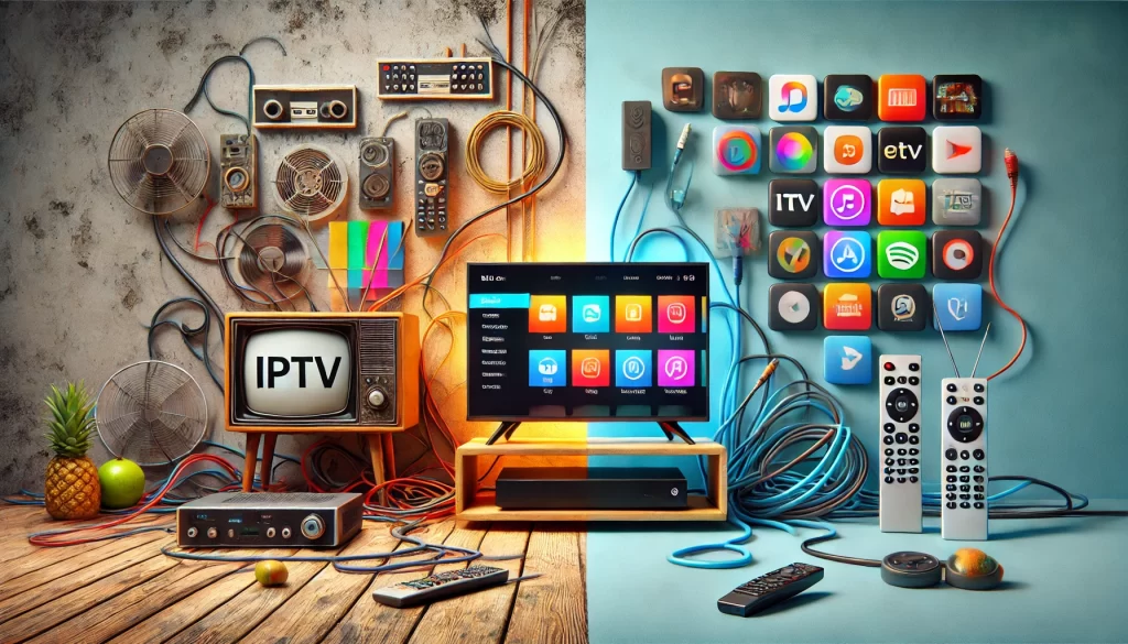 Traditional TV vs IPTV